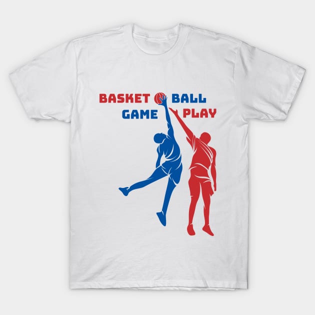 basketball game play T-Shirt by s4rt4